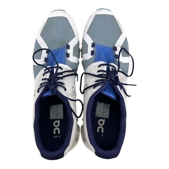 On running cloud 5 push sneakers glacier/undyed white size 10.5 women’s - Picture 5 of 9